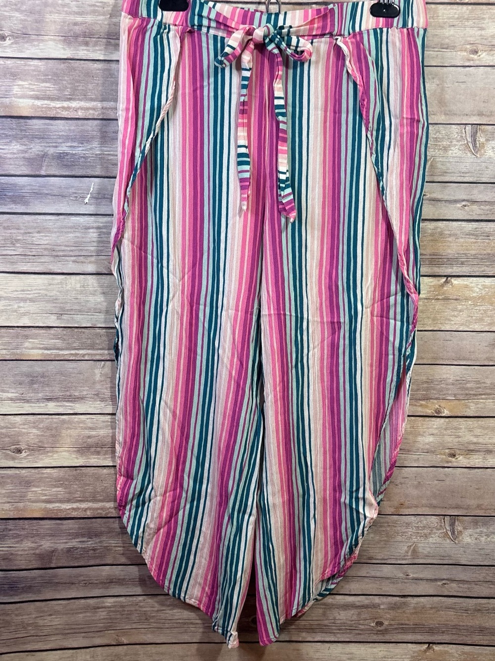 Matilda Jane By the Poolside Striped Pants Size Medium 33652S